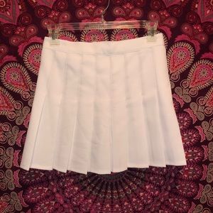 White Cheer Skirt
